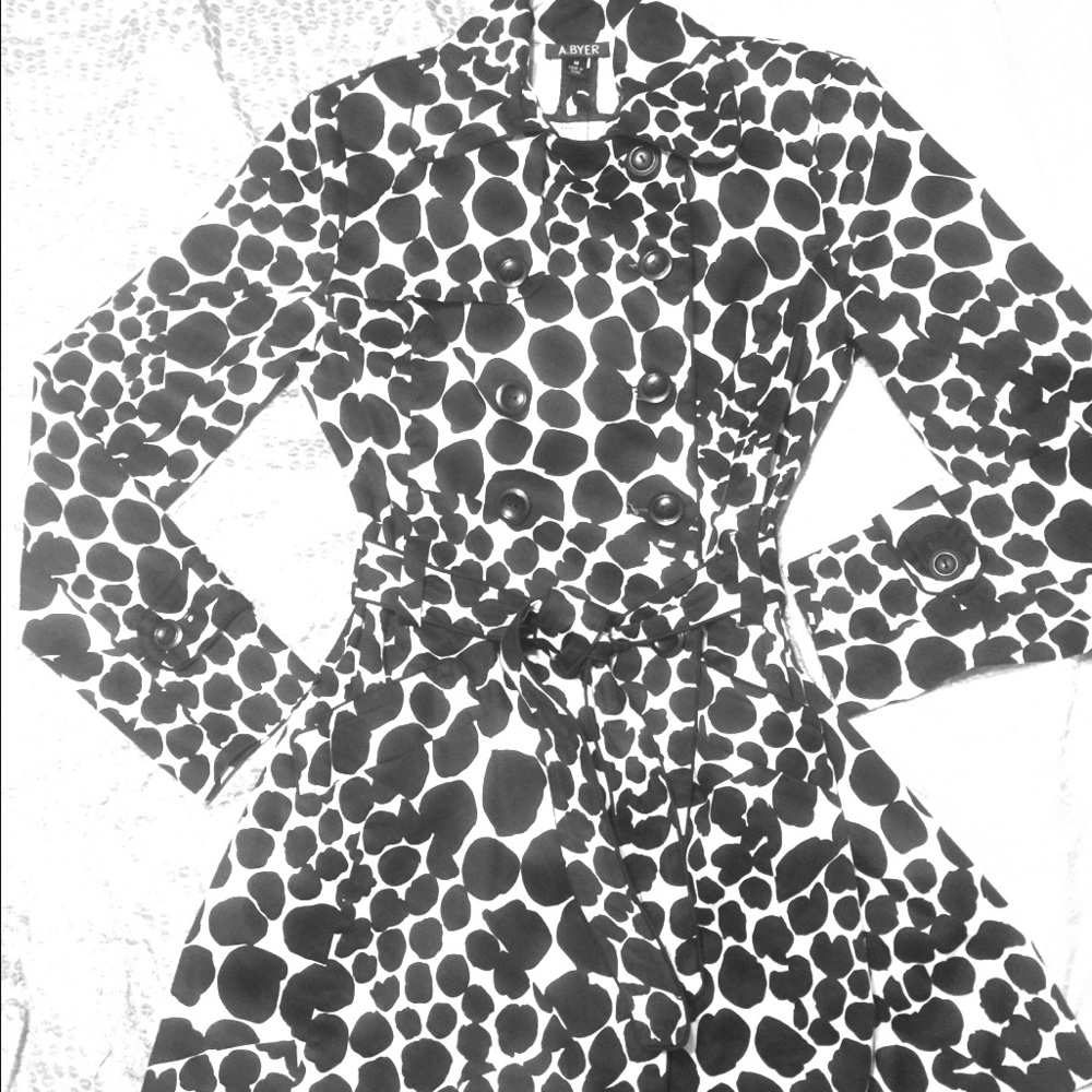 A. Byer classic double breasted coat
